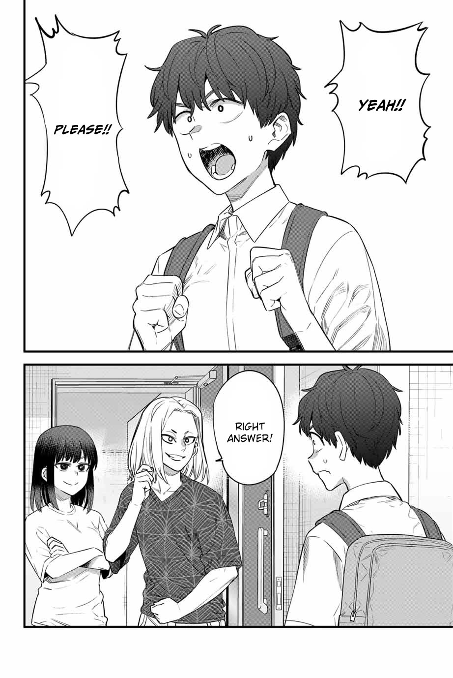 Please don't bully me, Nagatoro Chapter 151 page 10 - Chapter 151: Senpaii!! You can do it!! Senpaiii!!