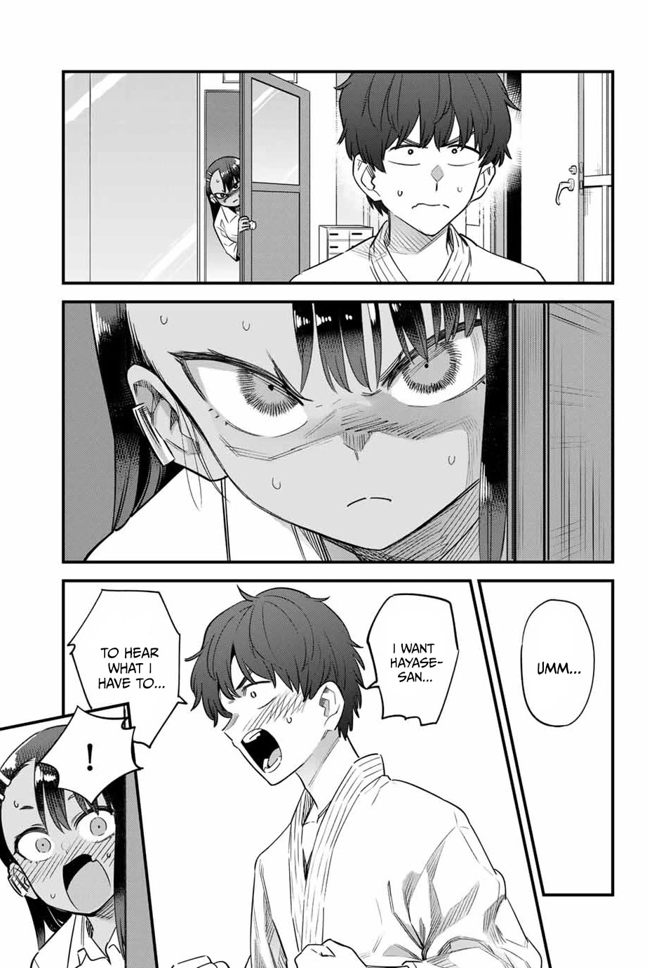 Please don't bully me, Nagatoro Chapter 151 page 13 - Chapter 151: Senpaii!! You can do it!! Senpaiii!!