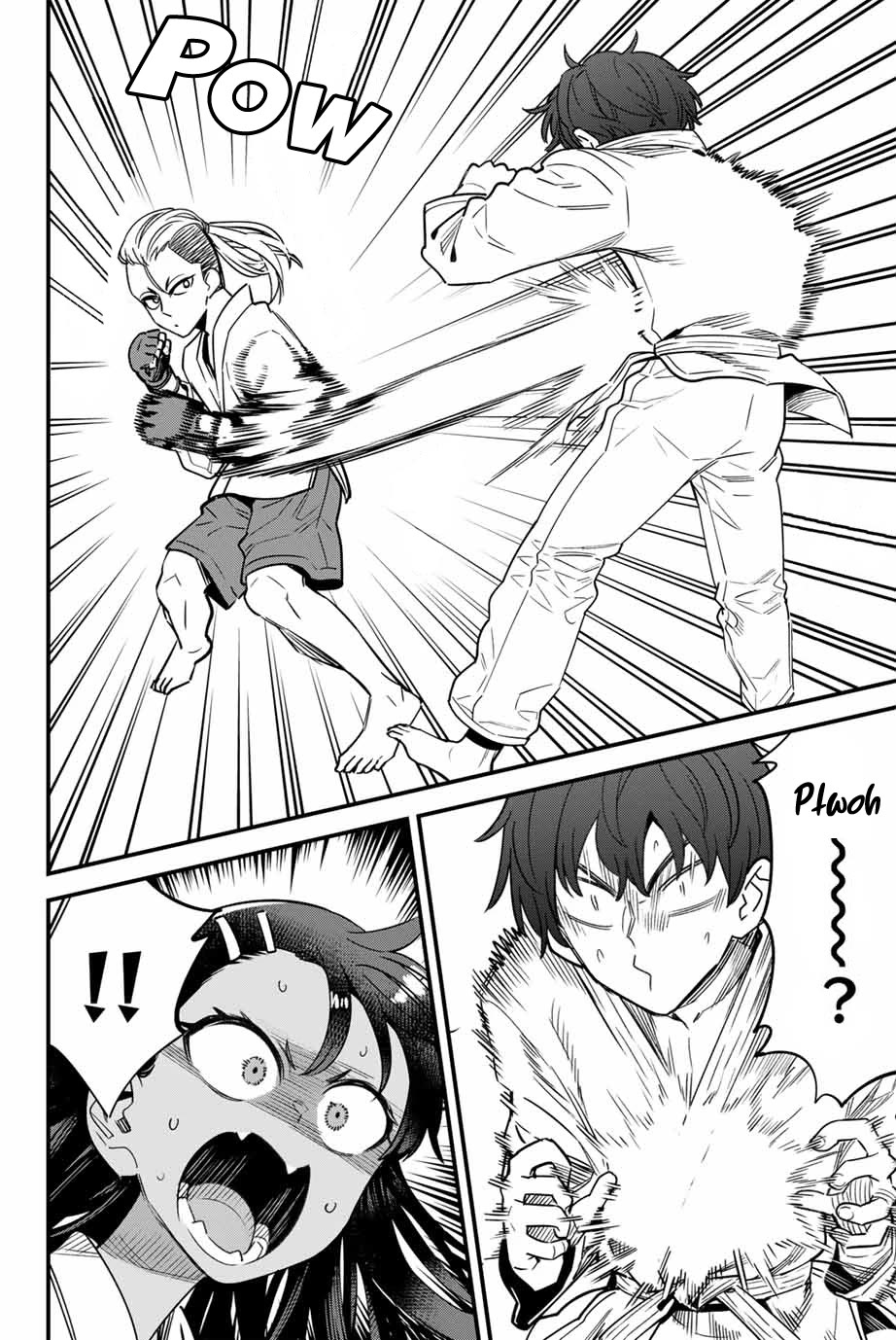 Please don't bully me, Nagatoro Chapter 151 page 14 - Chapter 151: Senpaii!! You can do it!! Senpaiii!!