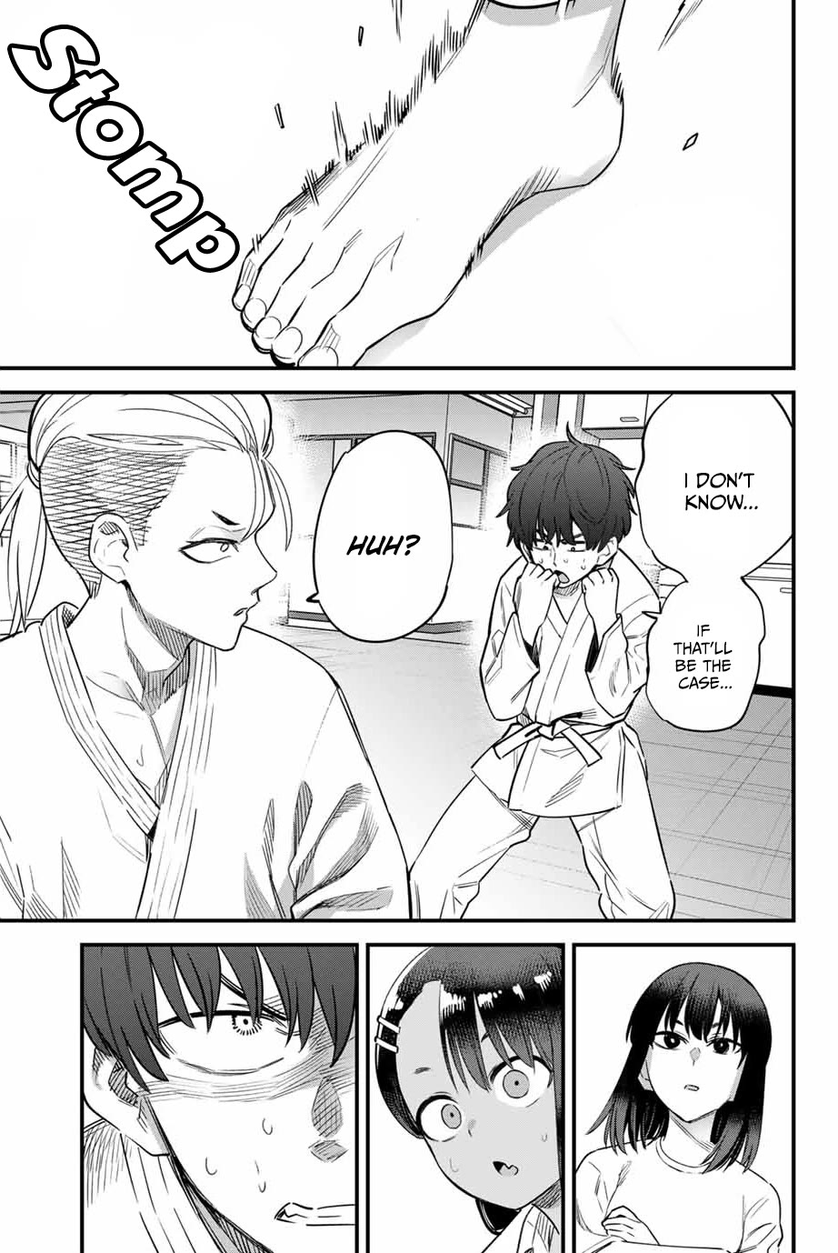 Please don't bully me, Nagatoro Chapter 151 page 21 - Chapter 151: Senpaii!! You can do it!! Senpaiii!!