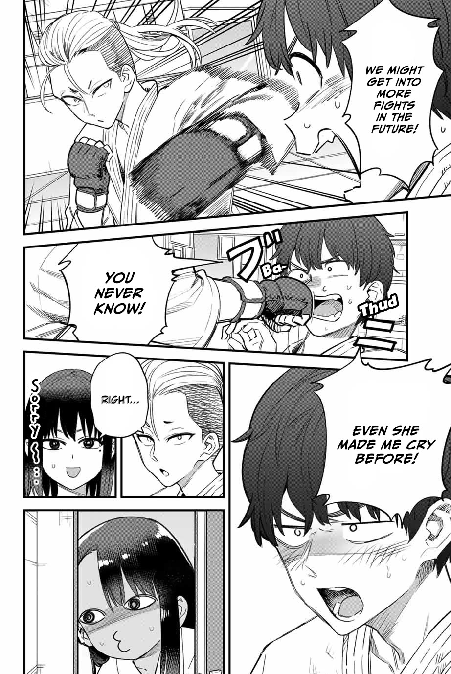 Please don't bully me, Nagatoro Chapter 151 page 22 - Chapter 151: Senpaii!! You can do it!! Senpaiii!!