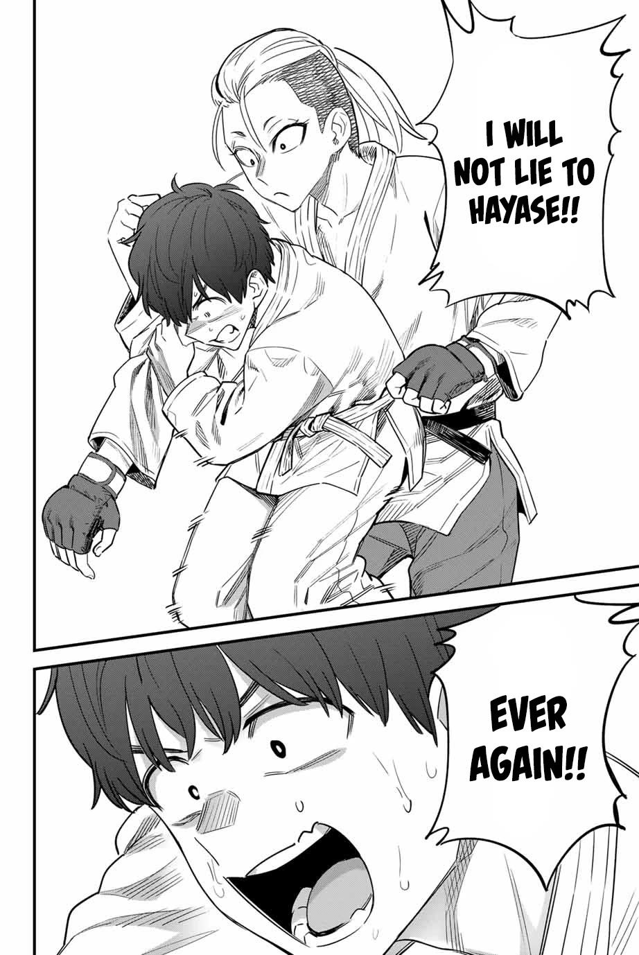 Please don't bully me, Nagatoro Chapter 151 page 24 - Chapter 151: Senpaii!! You can do it!! Senpaiii!!