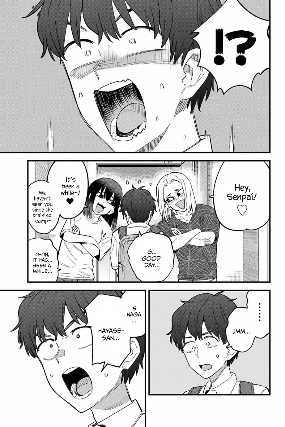 Please don't bully me, Nagatoro Chapter 151 page 7 - Chapter 151: Senpaii!! You can do it!! Senpaiii!!