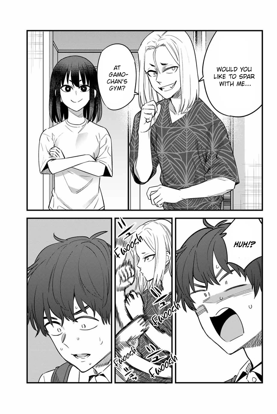 Please don't bully me, Nagatoro Chapter 151 page 9 - Chapter 151: Senpaii!! You can do it!! Senpaiii!!
