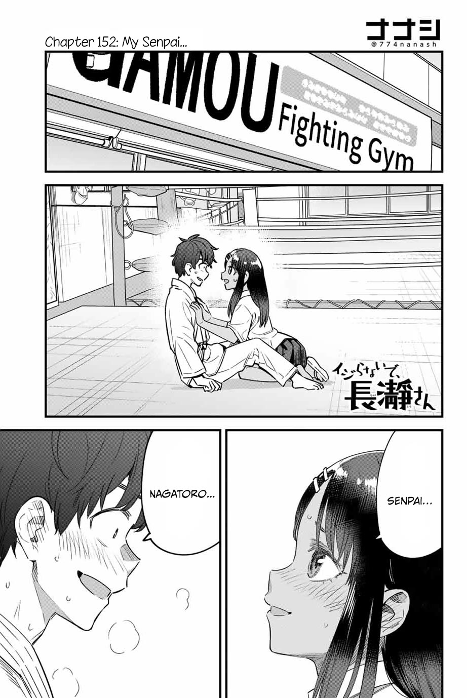 Please don't bully me, Nagatoro Chapter 152 page 1 - Chapter 152: My Senpai...