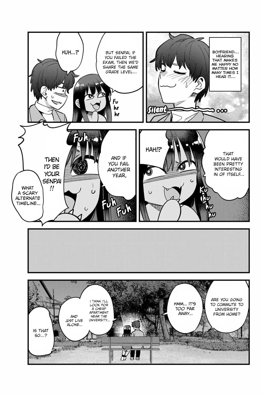 Please don't bully me, Nagatoro Chapter 153 page 17 - Chapter 153: What's your dream, Senpai?