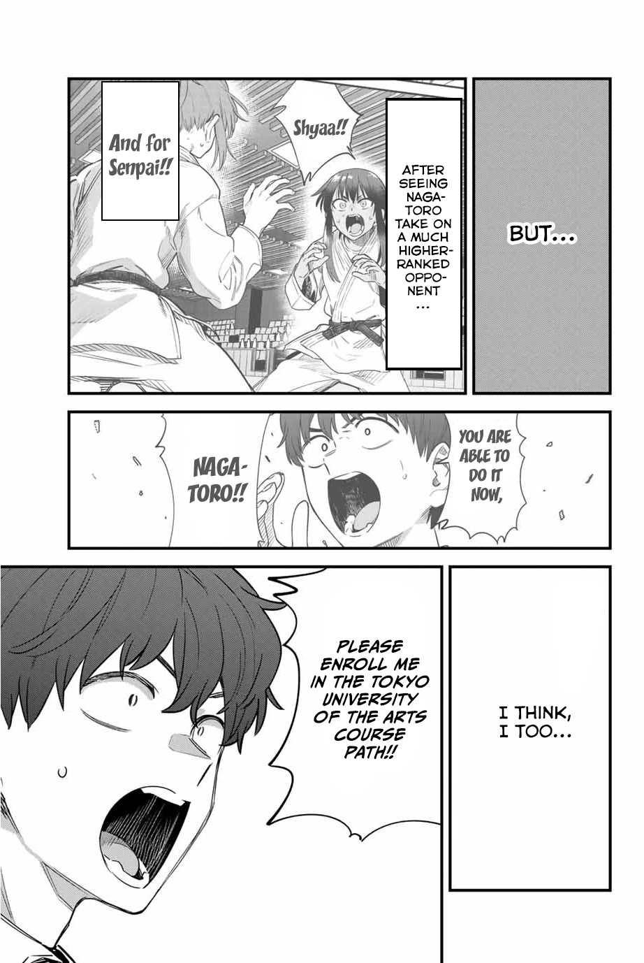 Please don't bully me, Nagatoro Chapter 153 page 3 - Chapter 153: What's your dream, Senpai?