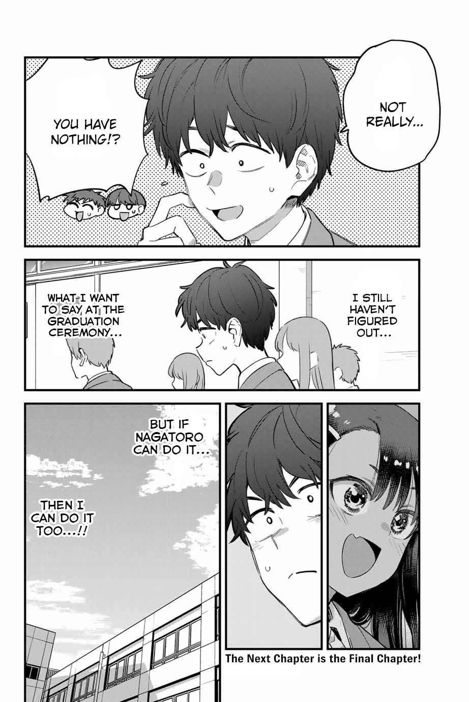 Please don't bully me, Nagatoro Chapter 153 page 32 - Chapter 153: What's your dream, Senpai?