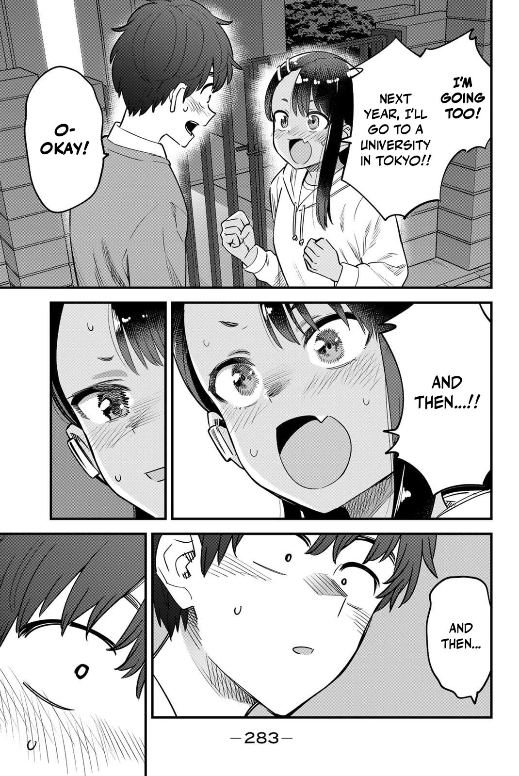 Please don't bully me, Nagatoro Chapter 154.5 page 10 - Chapter 154.5: This is gonna be so much fun, Senpai ♡