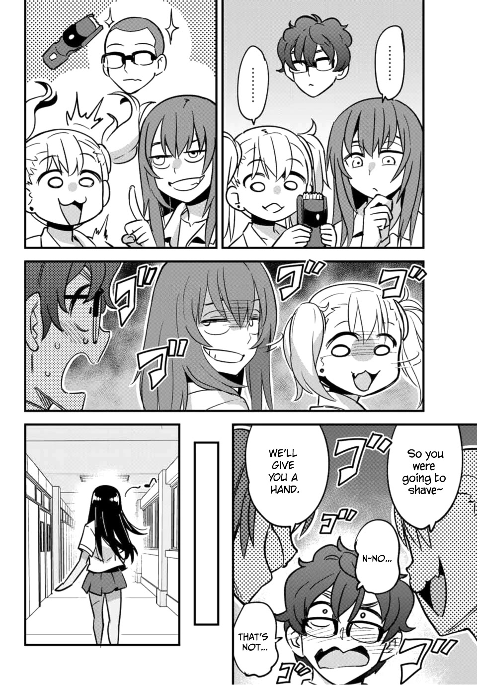 Please don't bully me, Nagatoro Chapter 16 page 12 - Chapter 16: Senpai's fluff