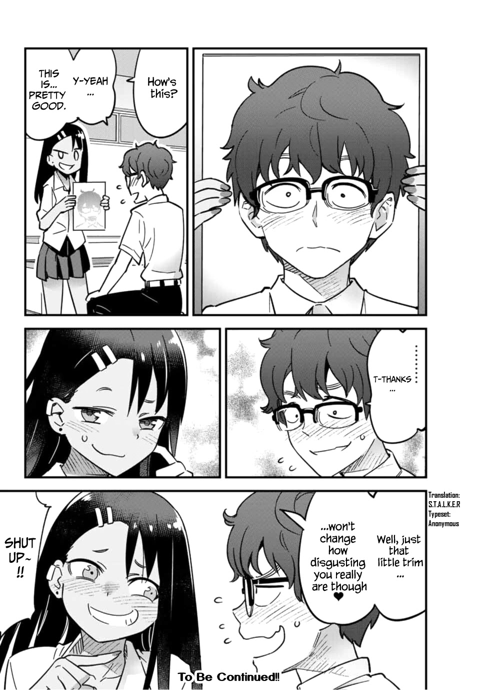 Please don't bully me, Nagatoro Chapter 16 page 18 - Chapter 16: Senpai's fluff