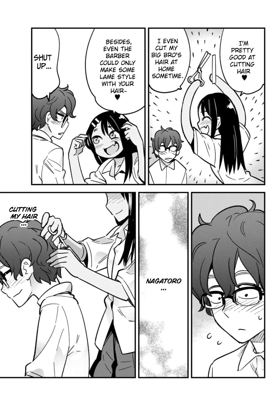 Please don't bully me, Nagatoro Chapter 16 page 7 - Chapter 16: Senpai's fluff