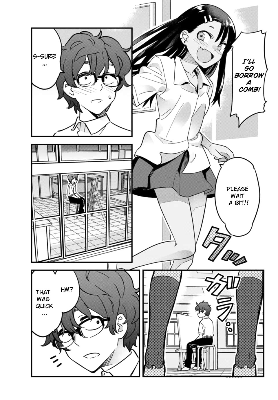 Please don't bully me, Nagatoro Chapter 16 page 9 - Chapter 16: Senpai's fluff
