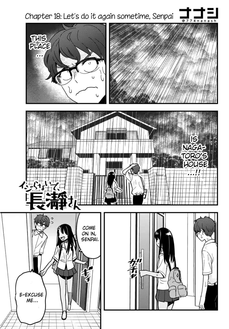 Please don't bully me, Nagatoro Chapter 18 page 1 - Chapter 18