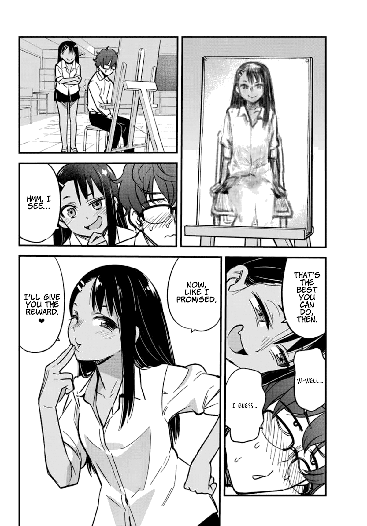 Please don't bully me, Nagatoro Chapter 2 page 12 - Chapter 2: "Watching you is so fun!"