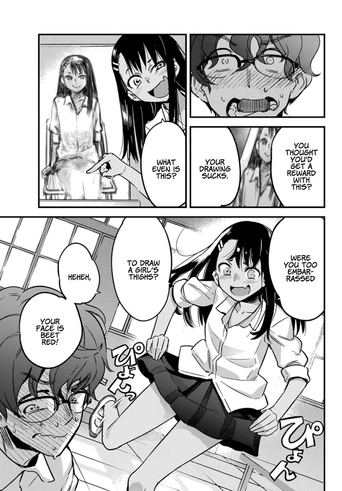 Please don't bully me, Nagatoro Chapter 2 page 15 - Chapter 2: "Watching you is so fun!"