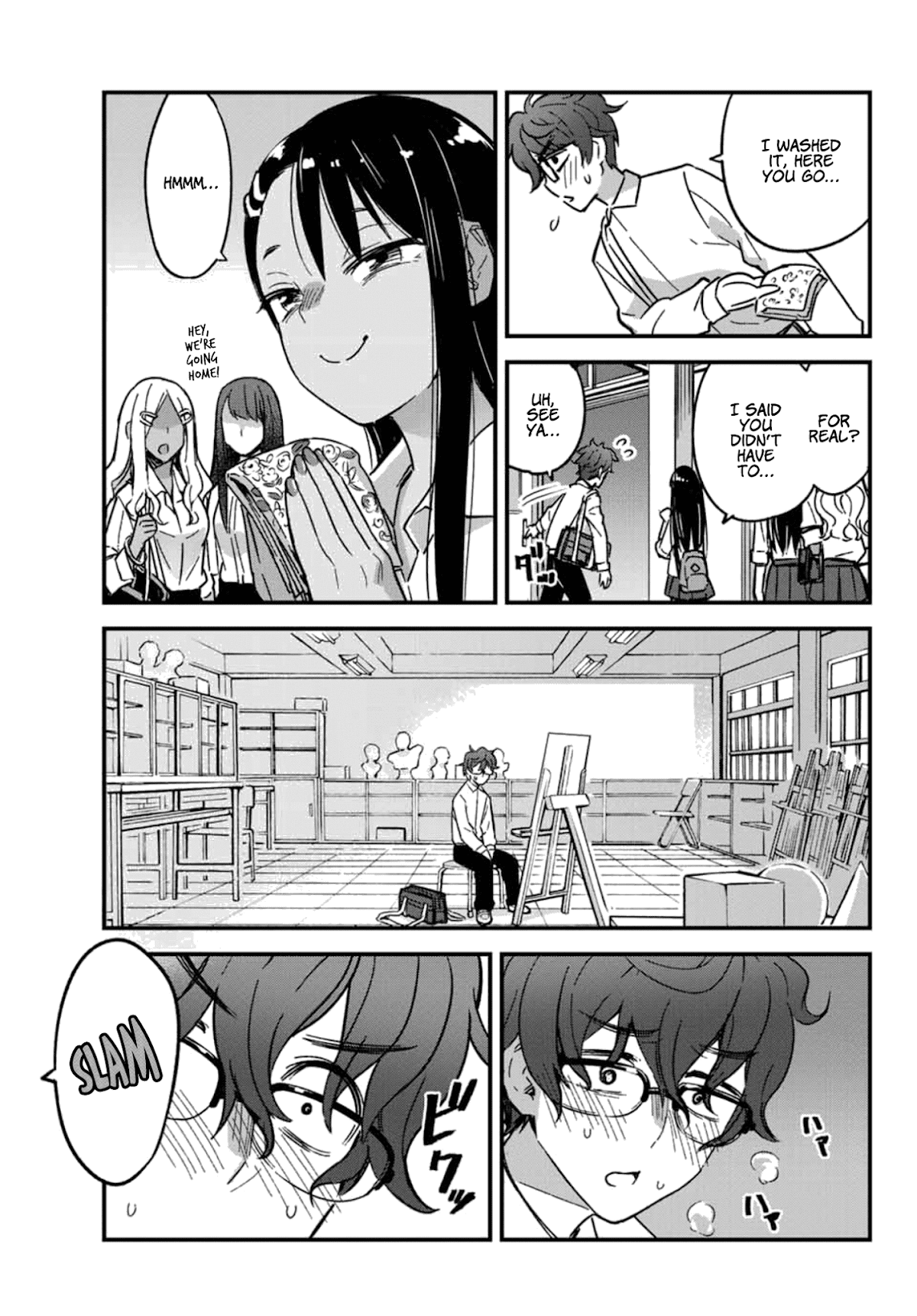 Please don't bully me, Nagatoro Chapter 2 page 3 - Chapter 2: "Watching you is so fun!"