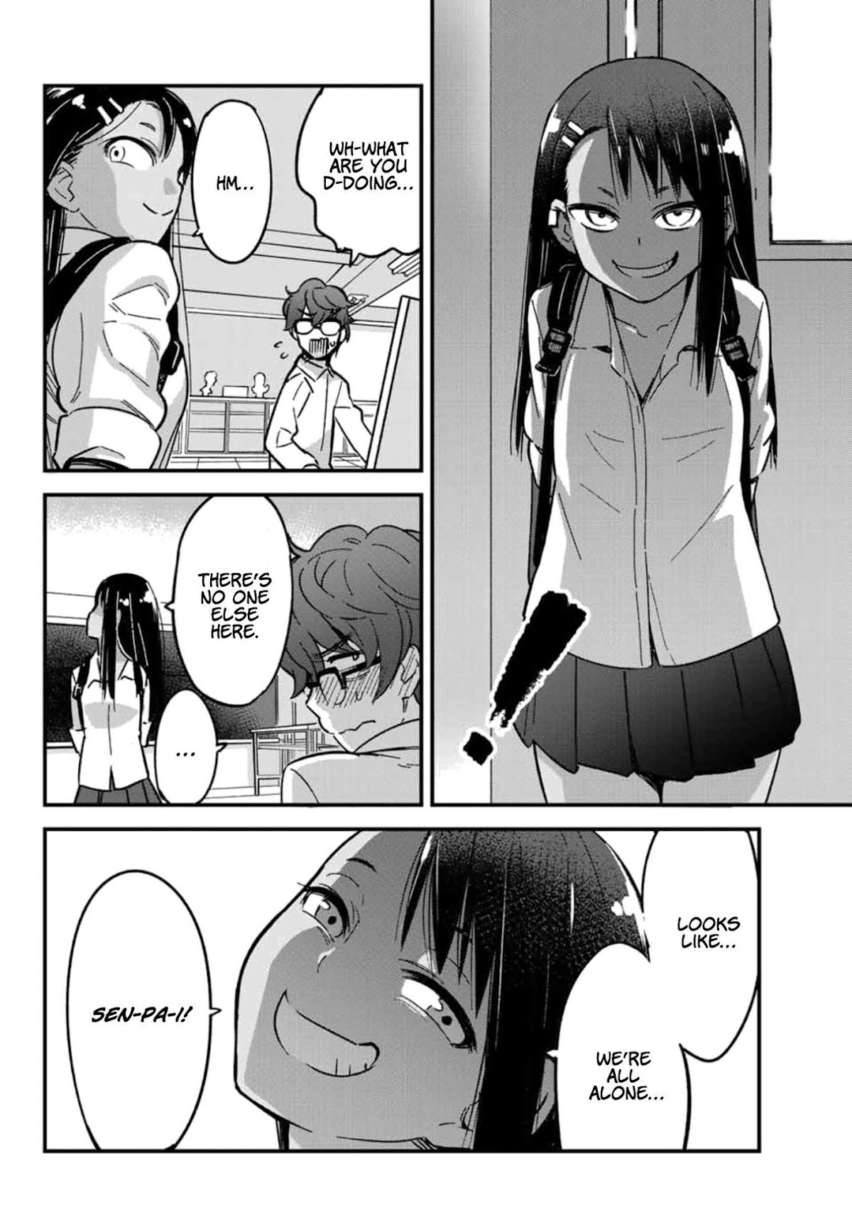 Please don't bully me, Nagatoro Chapter 2 page 4 - Chapter 2: "Watching you is so fun!"