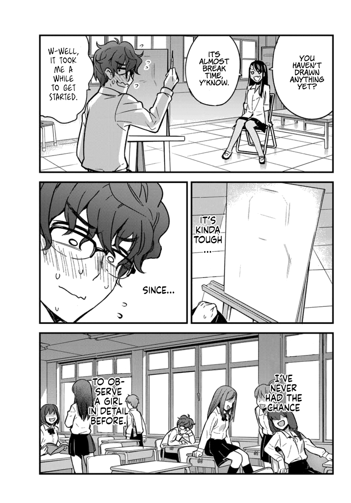 Please don't bully me, Nagatoro Chapter 2 page 9 - Chapter 2: "Watching you is so fun!"