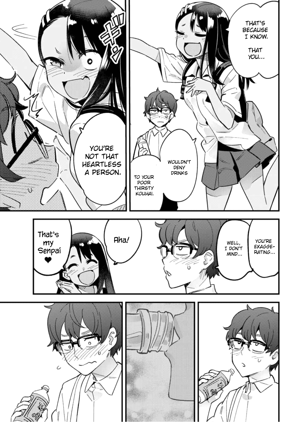Please don't bully me, Nagatoro Chapter 21 page 3 - Chapter 21: Thanks, Senpai!!