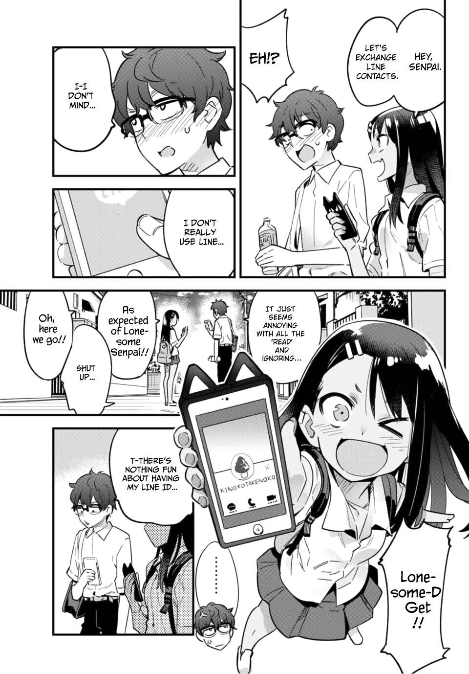 Please don't bully me, Nagatoro Chapter 21 page 5 - Chapter 21: Thanks, Senpai!!