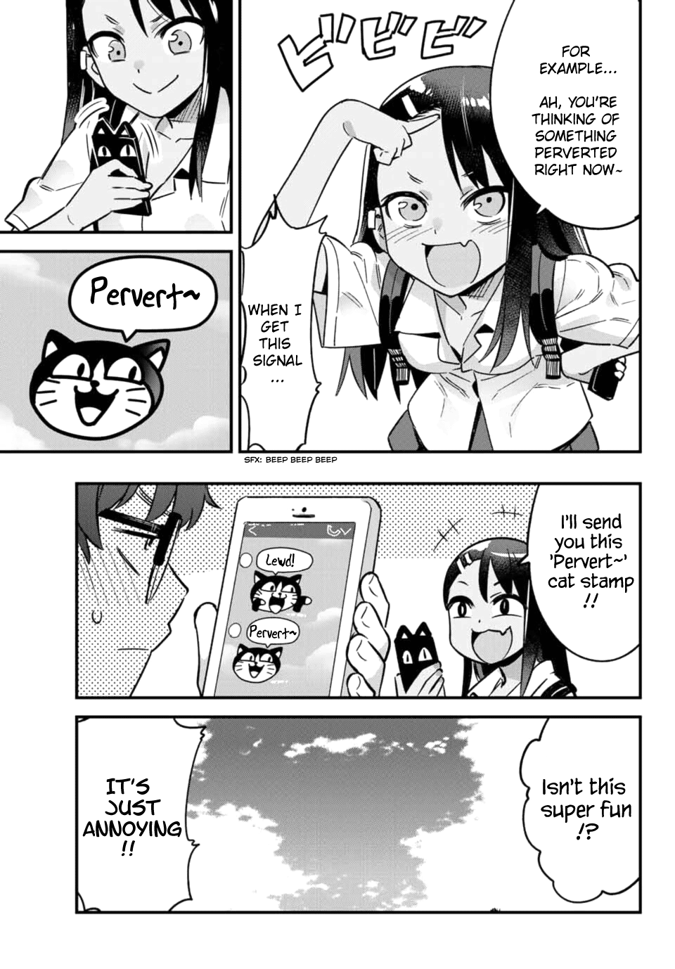 Please don't bully me, Nagatoro Chapter 21 page 7 - Chapter 21: Thanks, Senpai!!