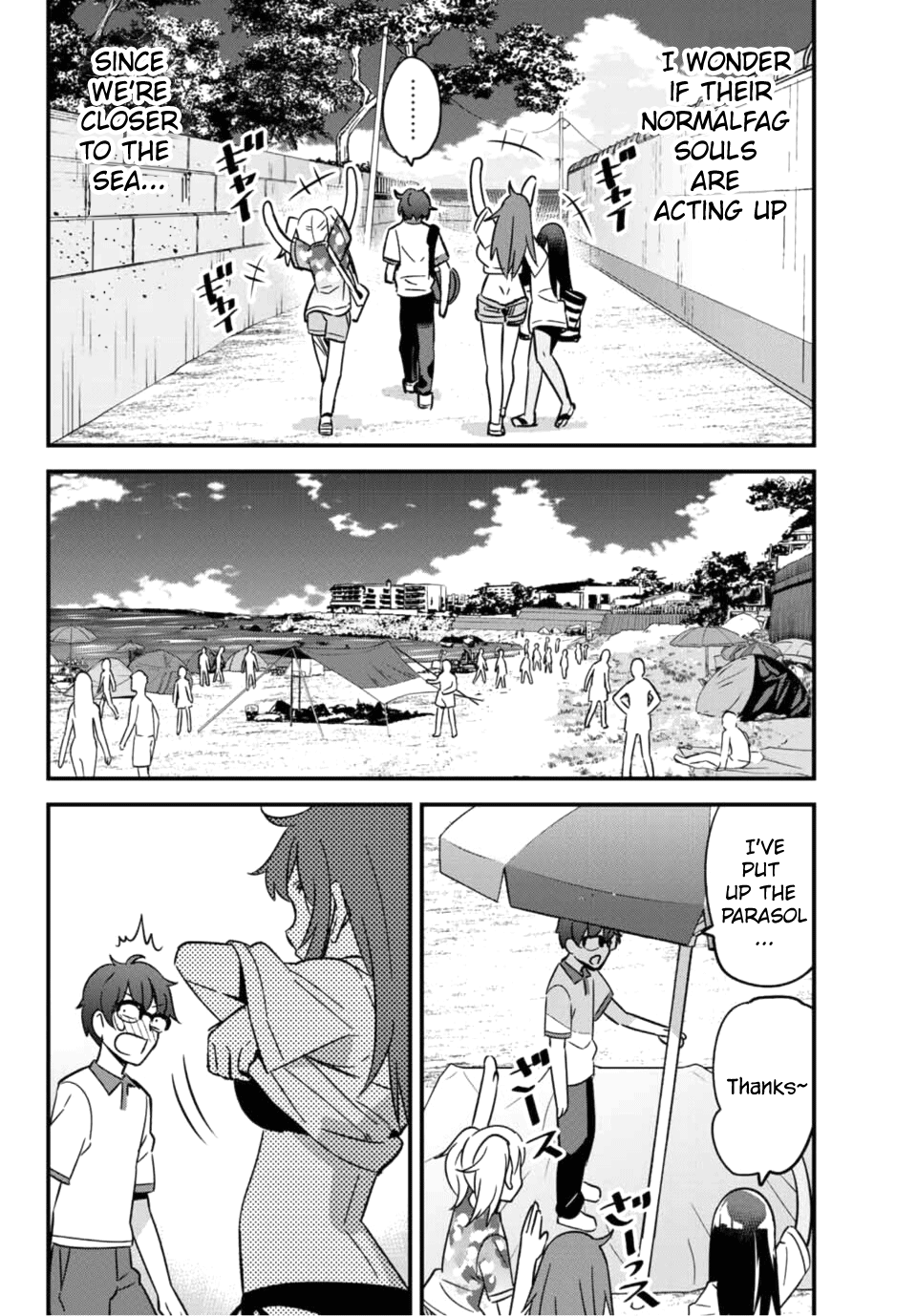 Please don't bully me, Nagatoro Chapter 22 page 10 - Chapter 22: Senpai! Let's go to the sea~!!