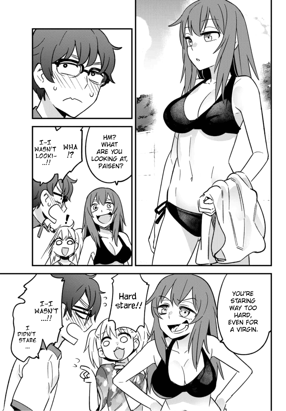 Please don't bully me, Nagatoro Chapter 22 page 11 - Chapter 22: Senpai! Let's go to the sea~!!