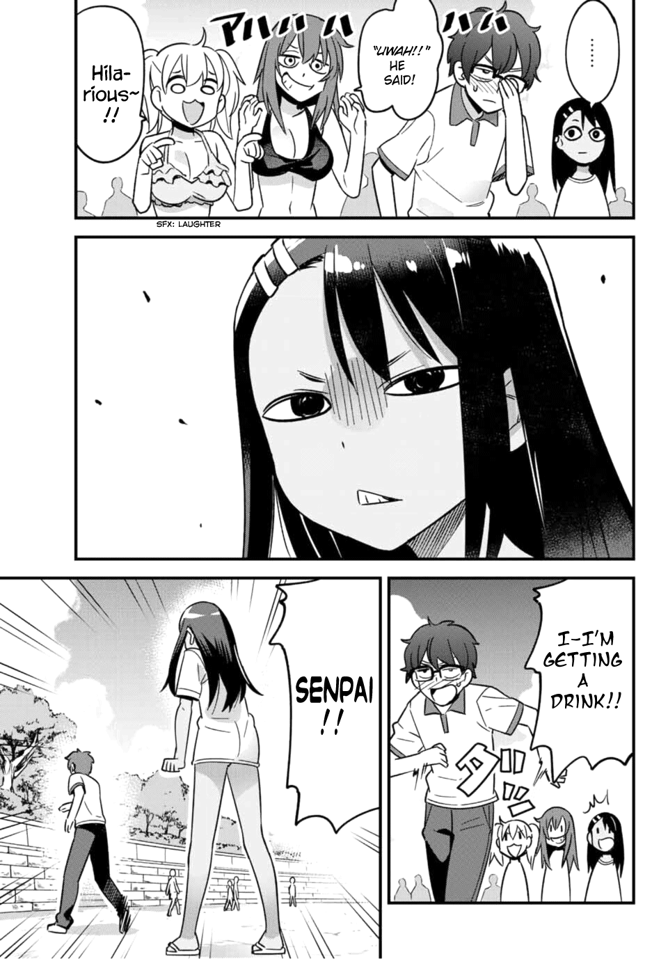 Please don't bully me, Nagatoro Chapter 22 page 13 - Chapter 22: Senpai! Let's go to the sea~!!
