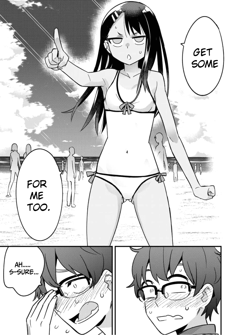 Please don't bully me, Nagatoro Chapter 22 page 15 - Chapter 22: Senpai! Let's go to the sea~!!