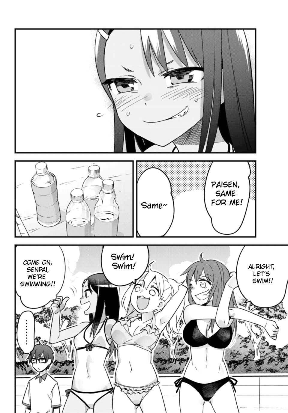 Please don't bully me, Nagatoro Chapter 22 page 16 - Chapter 22: Senpai! Let's go to the sea~!!
