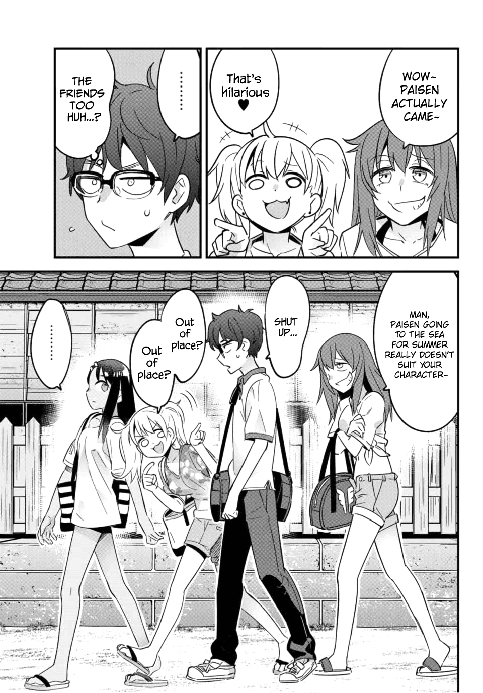Please don't bully me, Nagatoro Chapter 22 page 7 - Chapter 22: Senpai! Let's go to the sea~!!
