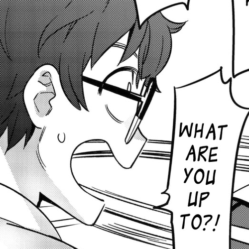 Please don't bully me, Nagatoro Chapter 23.1: Omake 1: How's it going, Senpai!! Check out my hula hoop!! cover