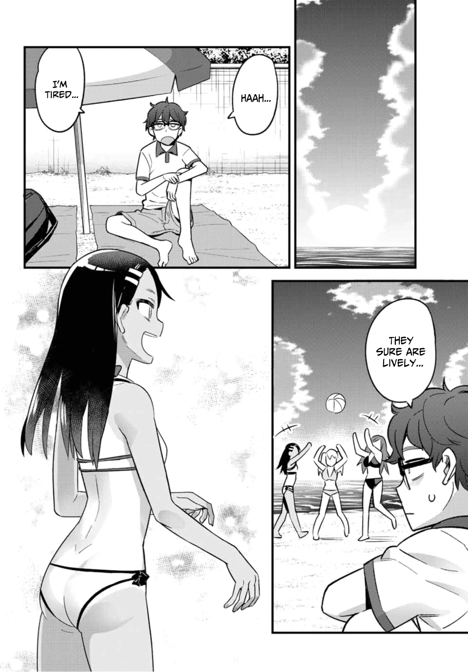 Please don't bully me, Nagatoro Chapter 23 page 20 - Chapter 23: I'll rub it on for you♥ Senpai