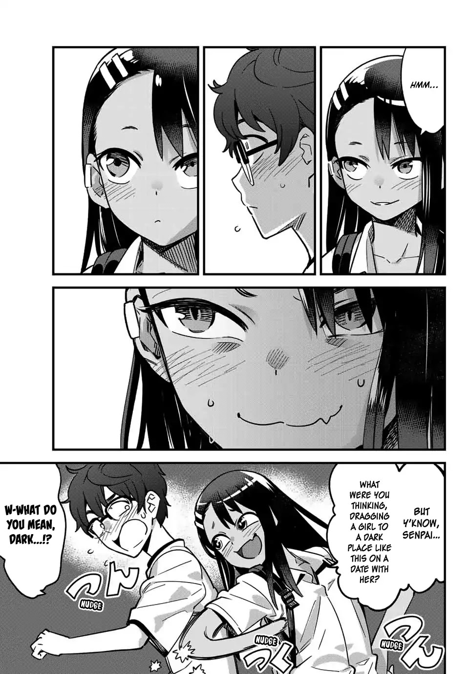 Please don't bully me, Nagatoro Chapter 26 page 13 - Chapter 26: This Looks Kinda Like a Date, Senpai!