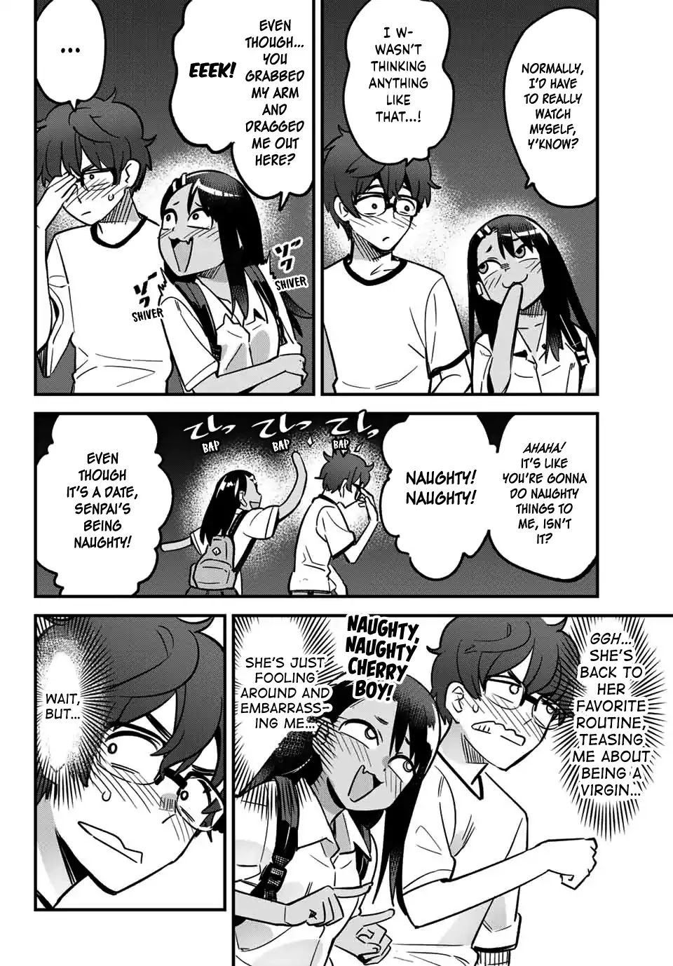 Please don't bully me, Nagatoro Chapter 26 page 14 - Chapter 26: This Looks Kinda Like a Date, Senpai!