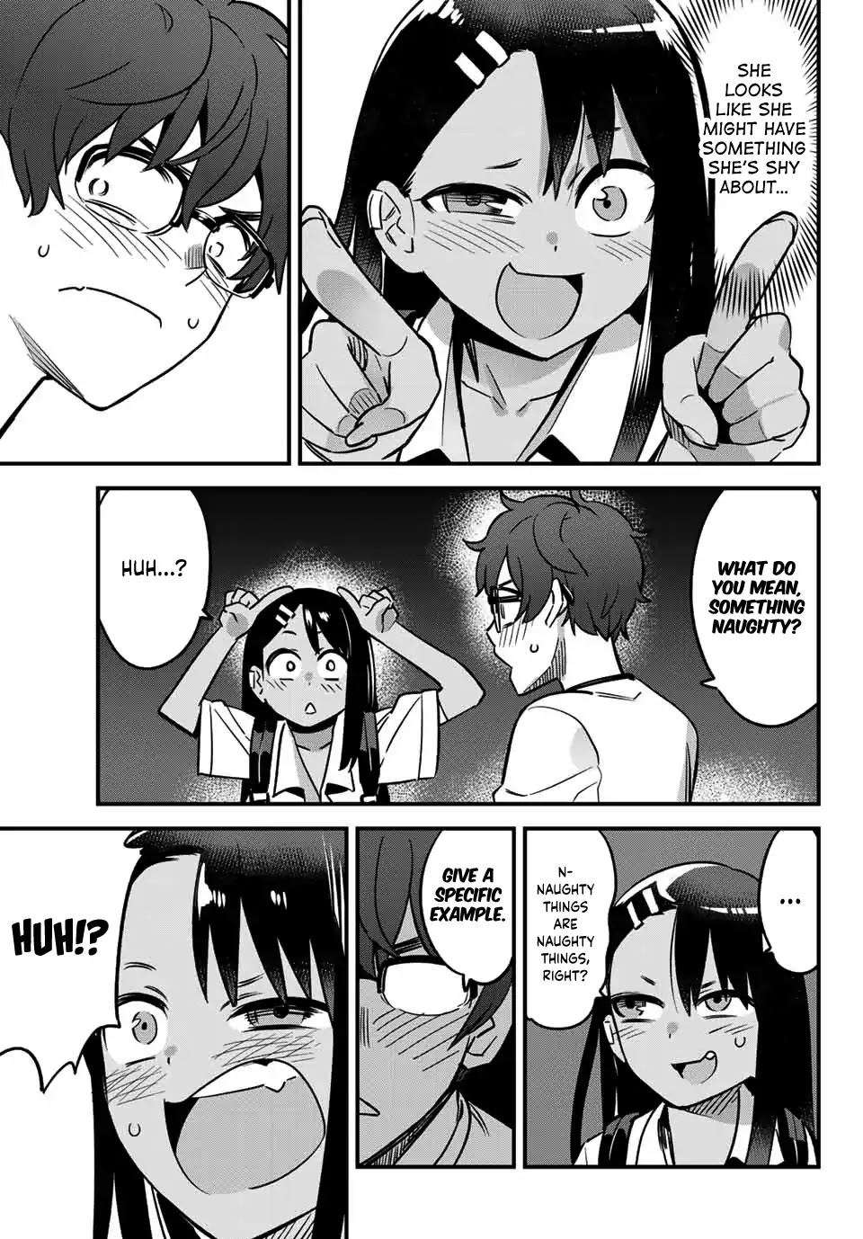 Please don't bully me, Nagatoro Chapter 26 page 15 - Chapter 26: This Looks Kinda Like a Date, Senpai!