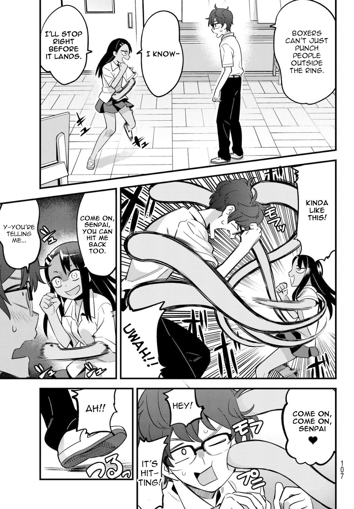 Please don't bully me, Nagatoro Chapter 27.5 page 3 - Chapter 27.5: Senpai, Stand Up!