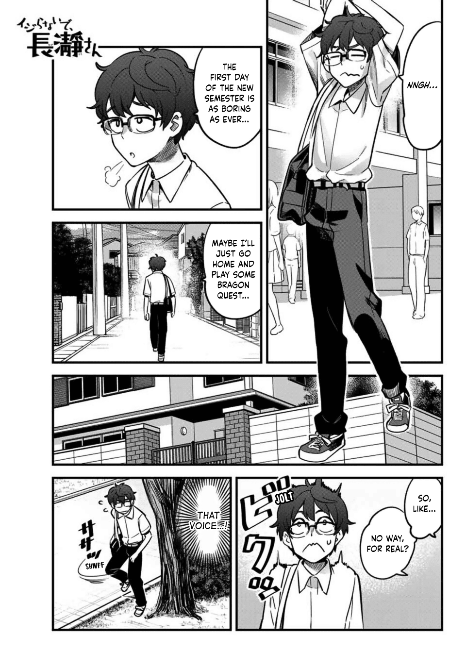 Please don't bully me, Nagatoro Chapter 27 page 1 - Chapter 27: Let's Go Home, Senpai!