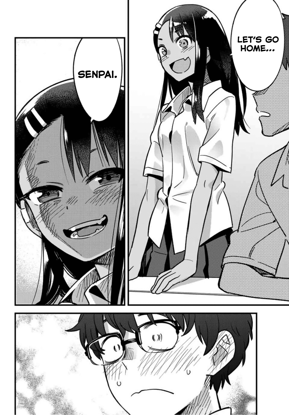 Please don't bully me, Nagatoro Chapter 27 page 12 - Chapter 27: Let's Go Home, Senpai!