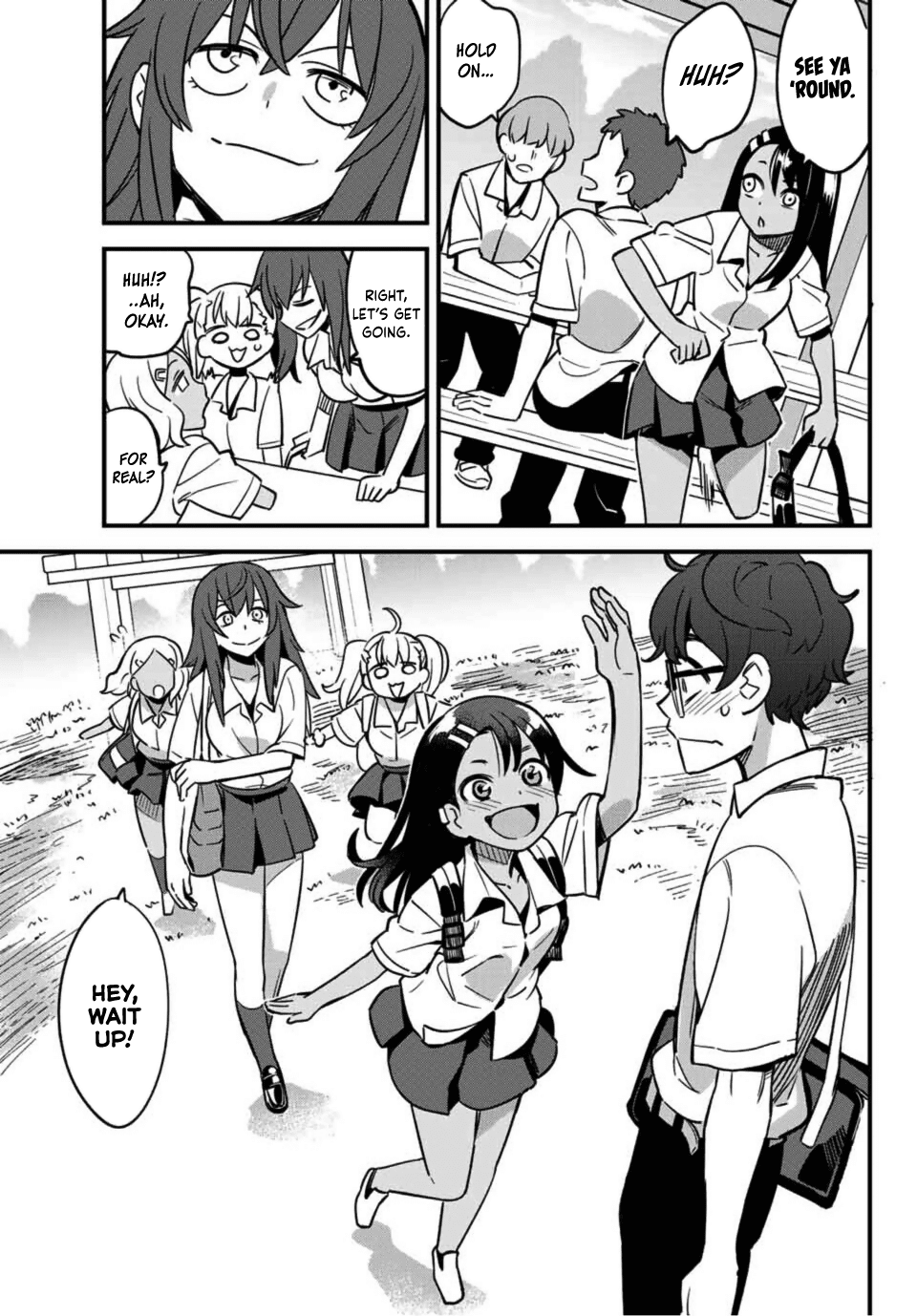 Please don't bully me, Nagatoro Chapter 27 page 13 - Chapter 27: Let's Go Home, Senpai!