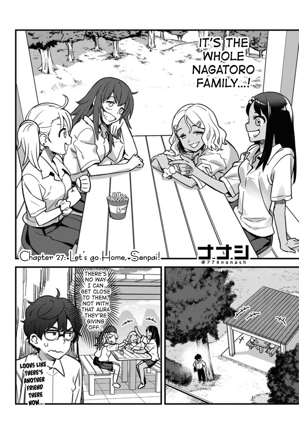 Please don't bully me, Nagatoro Chapter 27 page 2 - Chapter 27: Let's Go Home, Senpai!