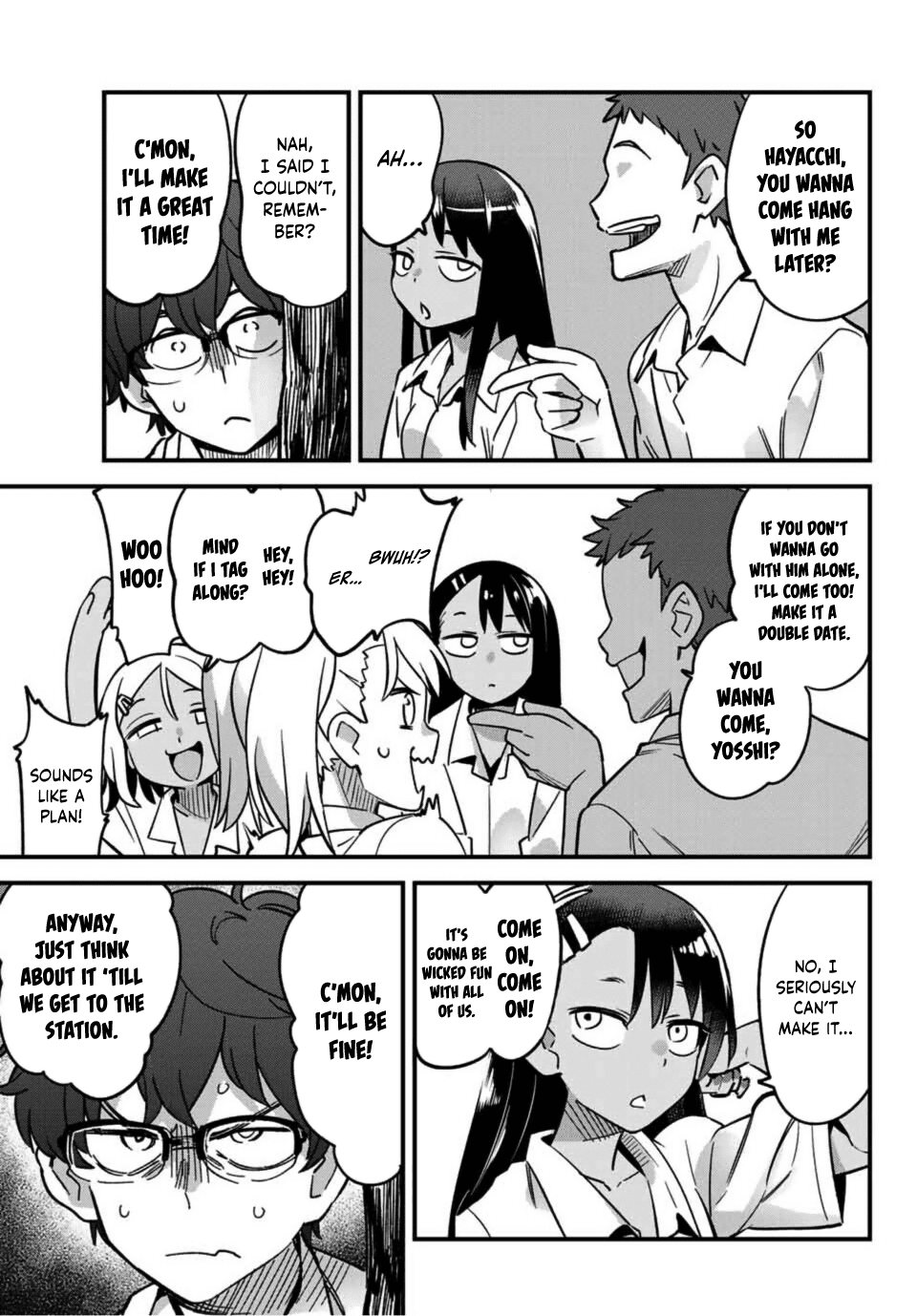Please don't bully me, Nagatoro Chapter 27 page 7 - Chapter 27: Let's Go Home, Senpai!