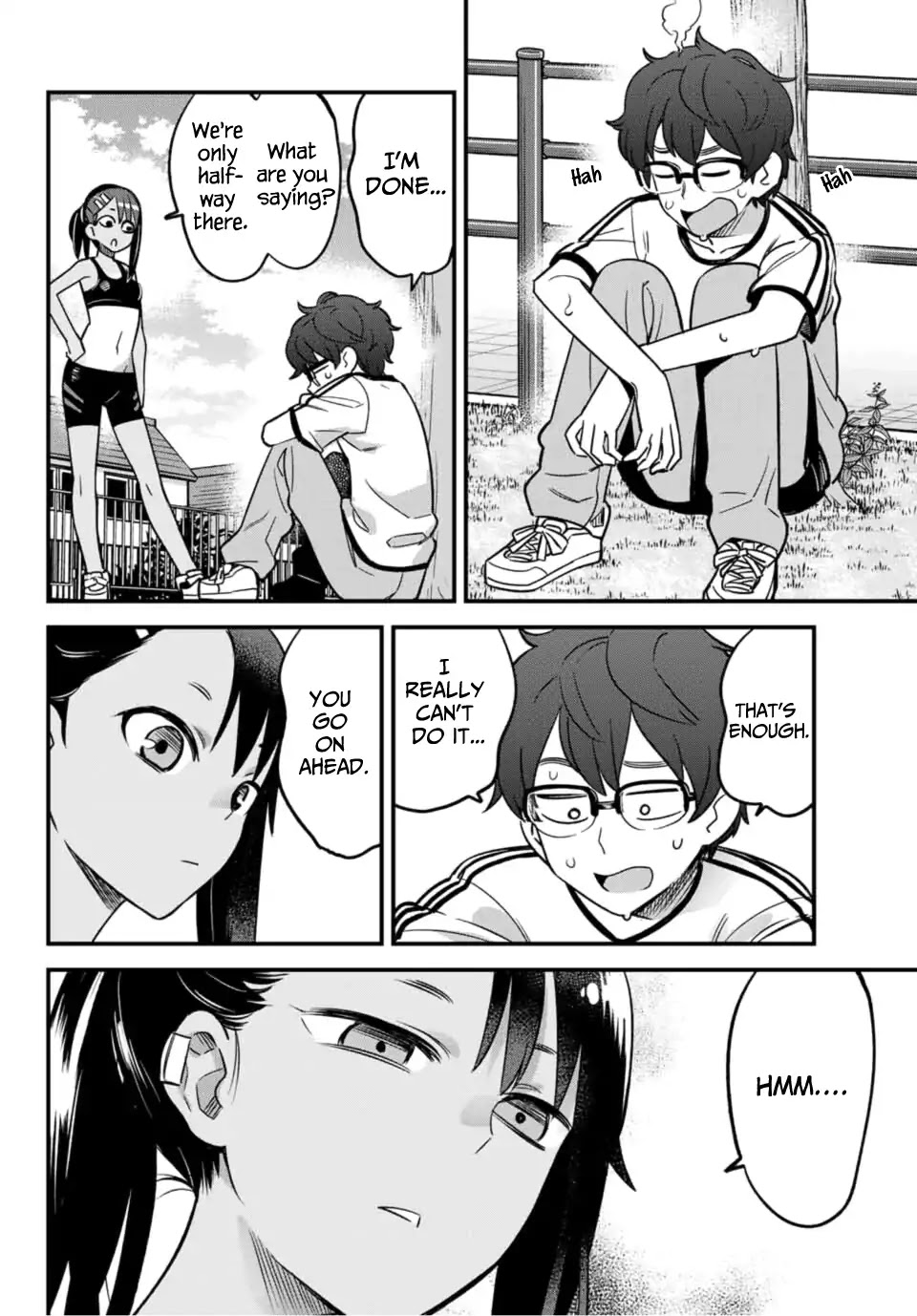 Please don't bully me, Nagatoro Chapter 28 page 10 - Chapter 28: I saw that, Senpai...
