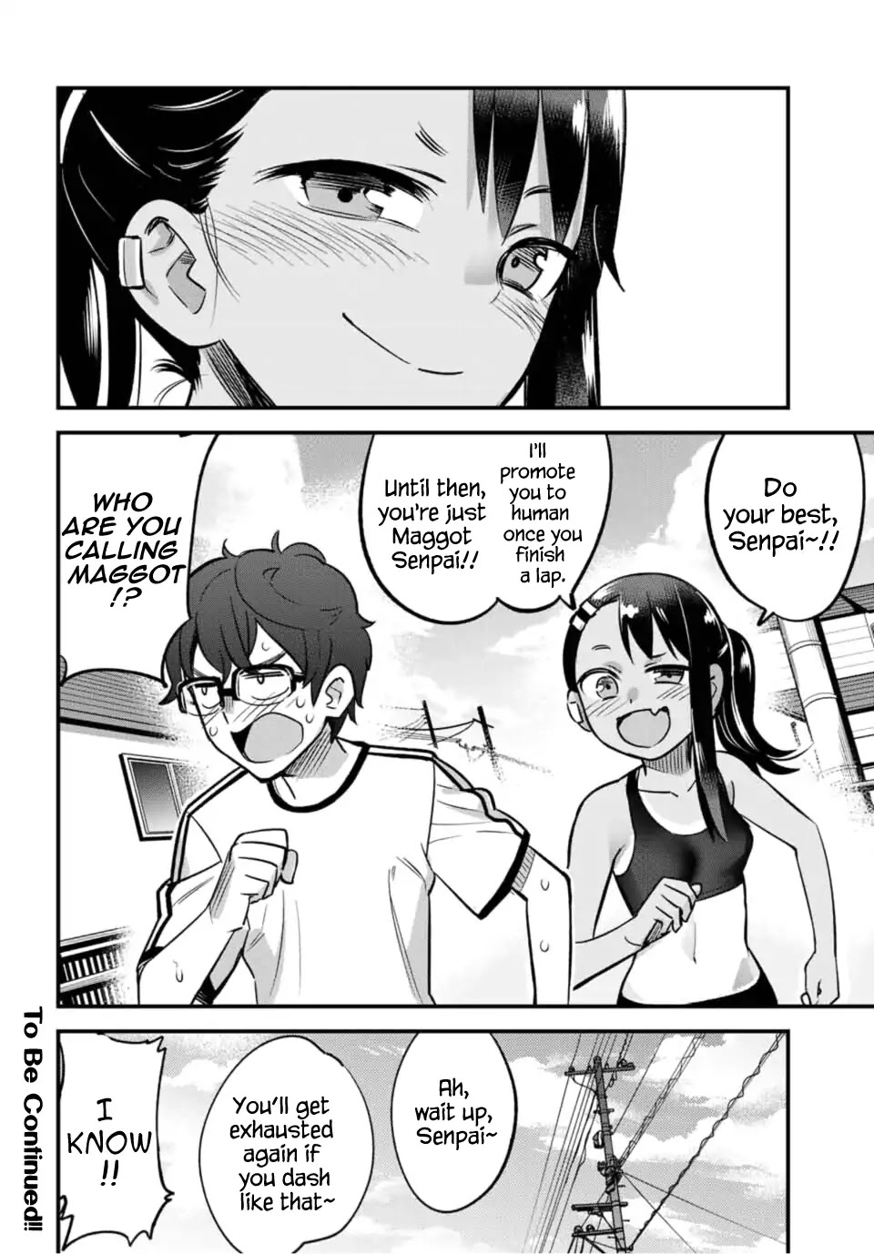 Please don't bully me, Nagatoro Chapter 28 page 14 - Chapter 28: I saw that, Senpai...