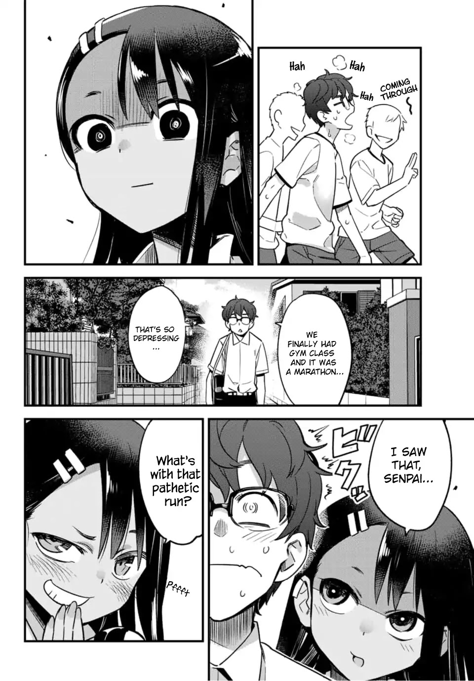 Please don't bully me, Nagatoro Chapter 28 page 2 - Chapter 28: I saw that, Senpai...