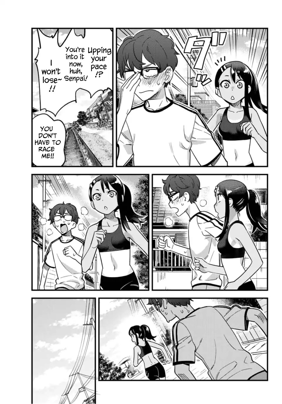 Please don't bully me, Nagatoro Chapter 28 page 9 - Chapter 28: I saw that, Senpai...