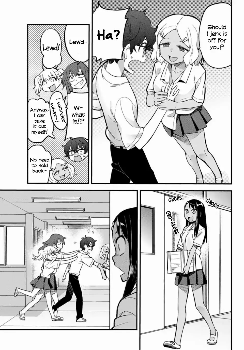 Please don't bully me, Nagatoro Chapter 29 page 3 - Chapter 29: Stay still, Paisen!