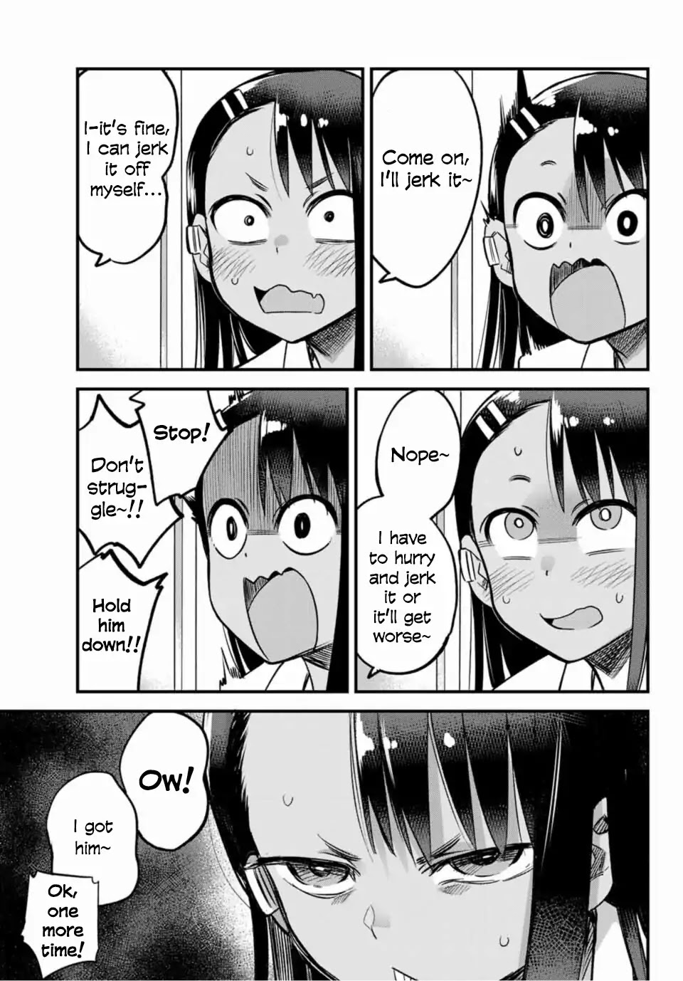Please don't bully me, Nagatoro Chapter 29 page 5 - Chapter 29: Stay still, Paisen!