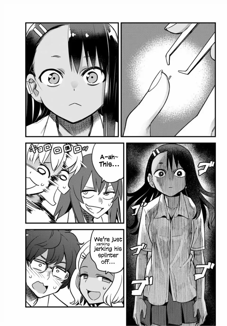 Please don't bully me, Nagatoro Chapter 29 page 7 - Chapter 29: Stay still, Paisen!